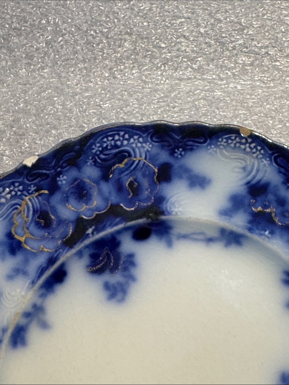Antique Alfred Meakin “Devon” Pattern Flow Blue
6 3/4” Bread & Butter Plate - Picture 8 of 10
